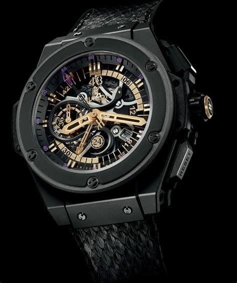 The Hublot King Power Black Mamba 